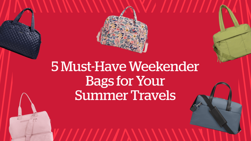 Ready, Set, Go: 5 Must-Have Weekender Bags for Your Summer Travels